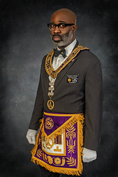 Senior Grand Warden Marlon Honeywell